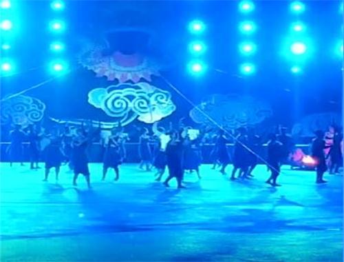 歌舞表演-牛头祭祀舞